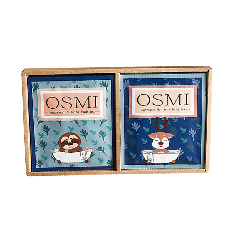OSMI木質系草本香調淨身藥浴禮盒