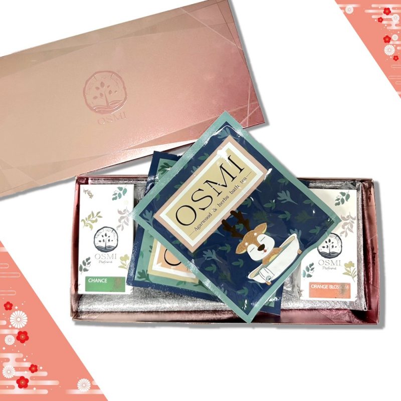 精選禮盒1 - OSMI精選香氛(6選2)、OSMI木質系草本香調淨身沐浴包